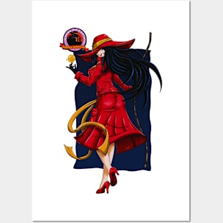 Carmen Sandiego new 3 Posters and Art